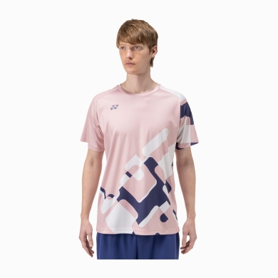 Yonex Sport-Tshirt Practice Graphic Print 16748 (100% Polyester) 2025 pink Herren